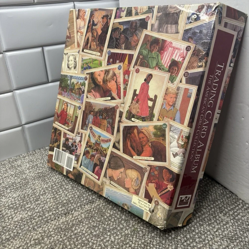 American Girl VTG Trading Cards W Notebook Felicity Molly Samantha MORE 90s
